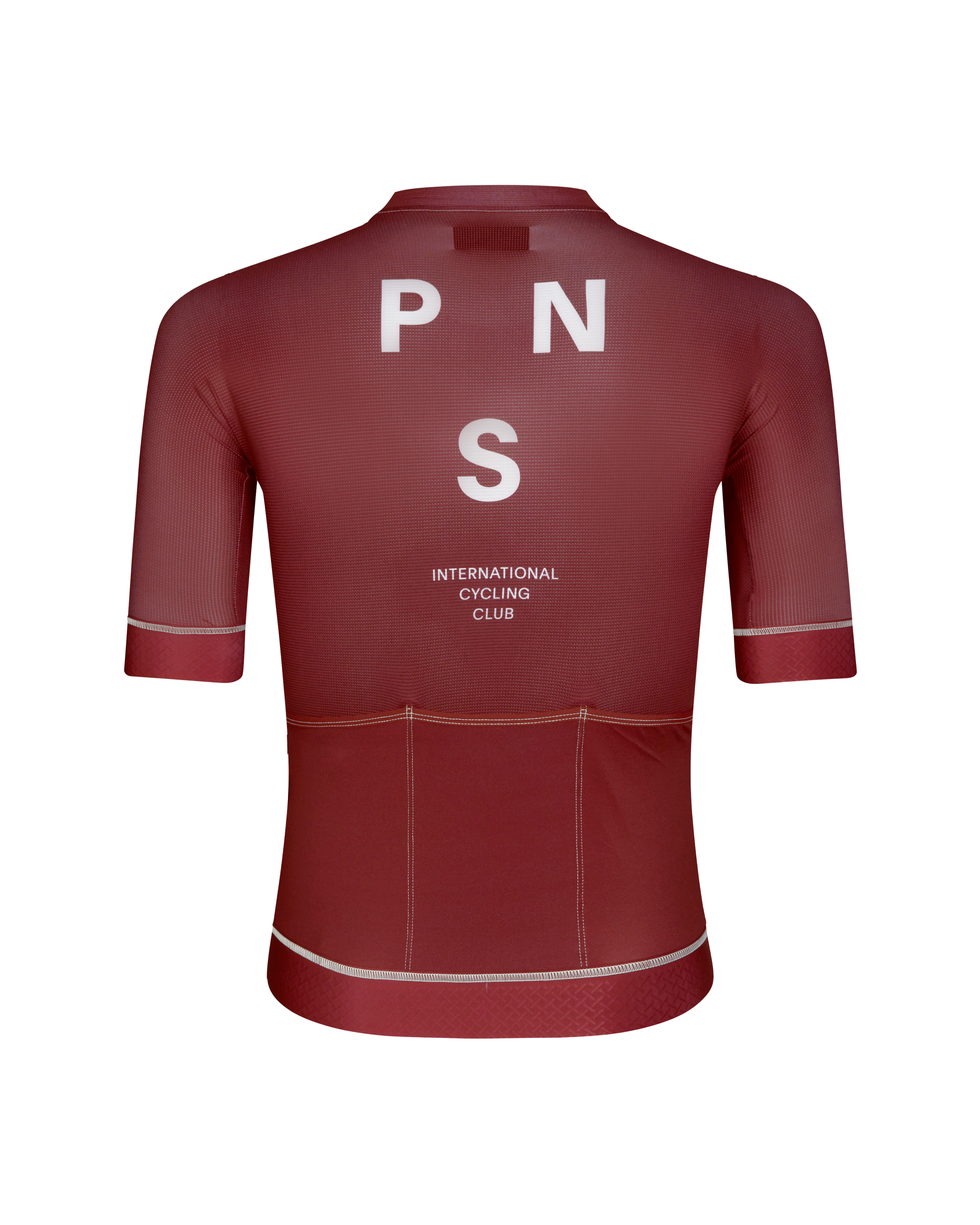 Maillot Manga Corta Pas Normal Studios Mechanism Hombre Burgundy #4