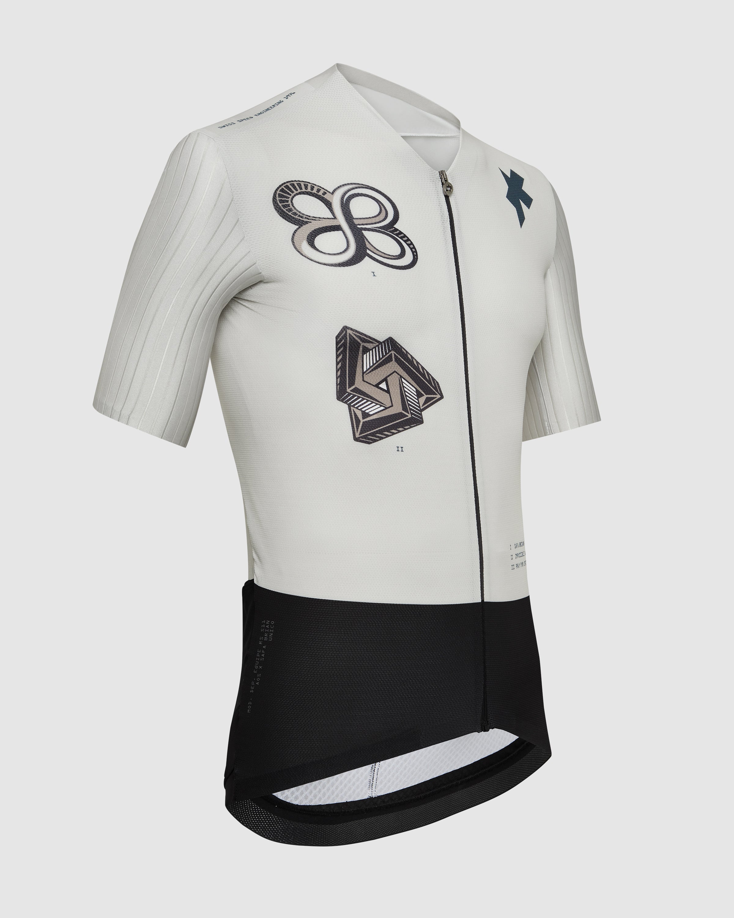 Maillot Manga Corta Assos Equipe RS S11 X Safa Brian Hombre Almond Milk #5