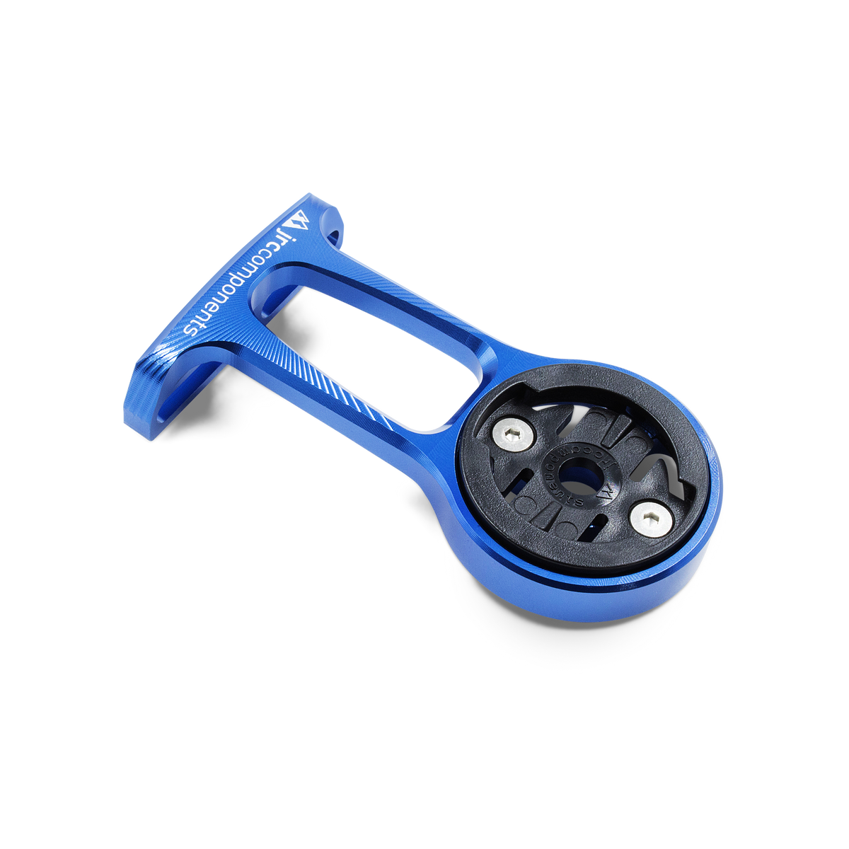 Soporte Ciclocomputador JRC Components Stem Out Front Garmin Azul