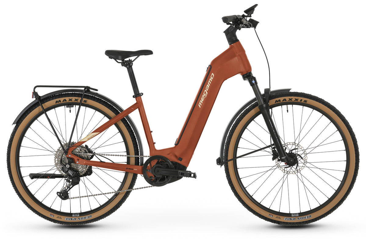 Bicicletas Eléctricas eMTB Megamo Reach LOW 05 SUV 2026 Brown