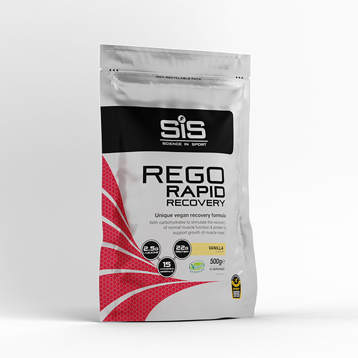SIS REGO Polvo Recuperador Rápido 500g Vainilla