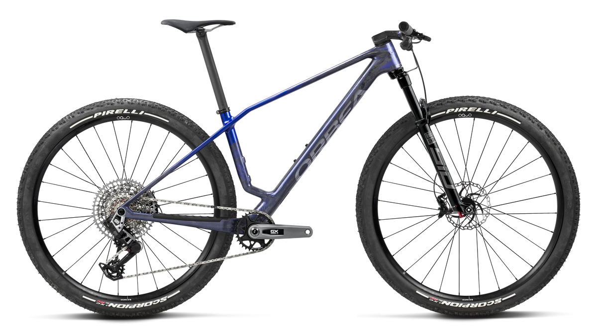 Orbea Alma M-PRO 2027 Noctiluca Carbon View/Cobalt Blue Gloss