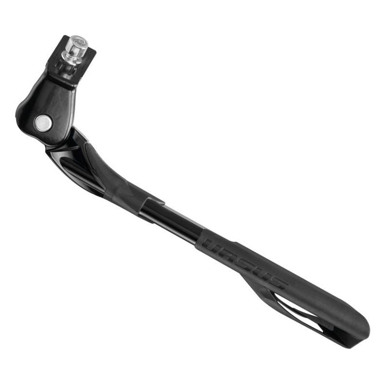 Caballete Lateral Ursus Wave Ajustable 26/28 Aluminio Negro