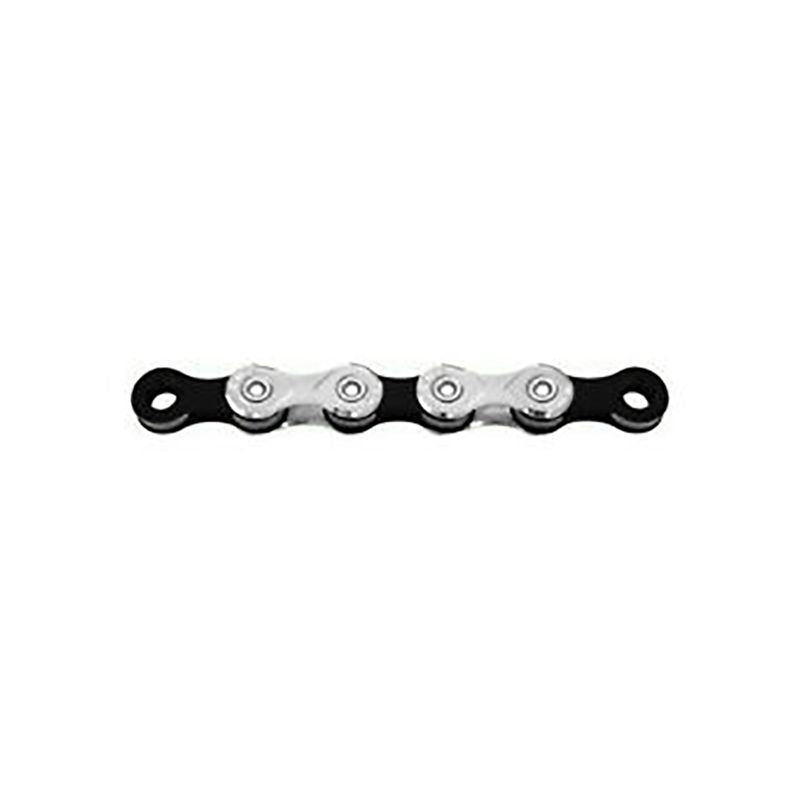 Cadena KMC X10 122 Eslabones 10v Negro/Plata