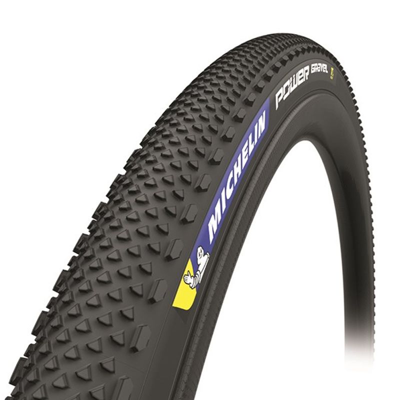 Cubierta Michelin Power Gravel Competition Line Tubeless Ready Plegable Negro