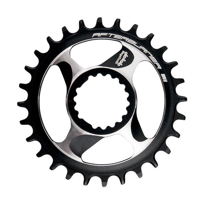 Plato Fsa Afterburner Direct Mount Shimano 12v WA832 Aluminio Negro/Plata