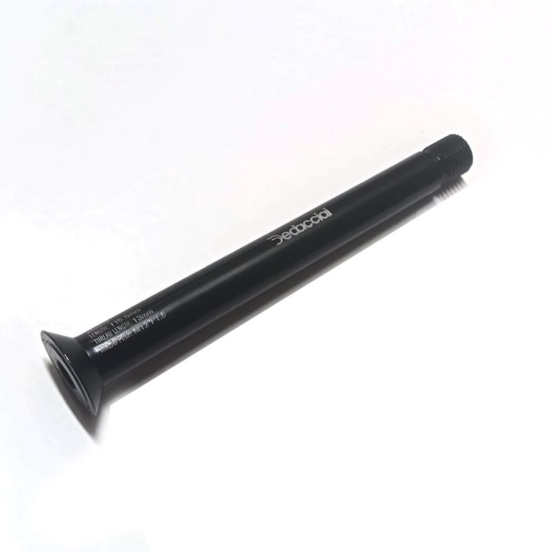 Eje Pasante Delantero Deda M12xP1.5x120mm Negro