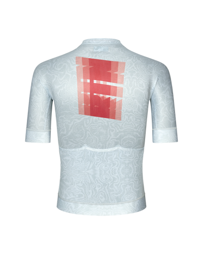 Maillot Manga Corta Pas Normal Studios Mechanism Logo Hombre AOP RTN Light Aqua #3