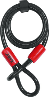 Abus Cobra 12/120 Stålkabellås Svart