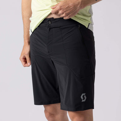 Pantalón Corto MTB Scott Vertic Pro SL Hombre Negro #3