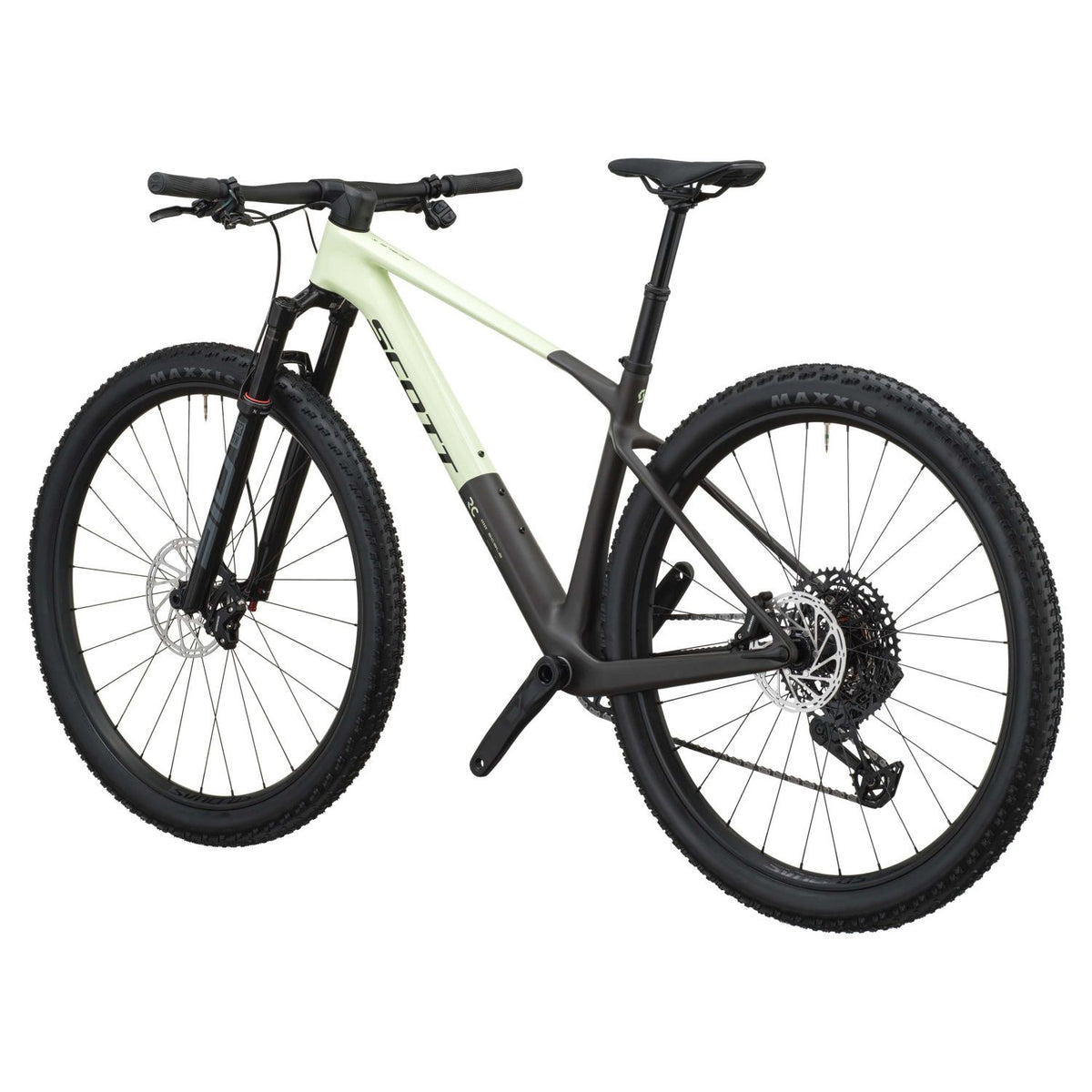 Scott Scale RC Team 2027 Cream Green/Carbon Black #3