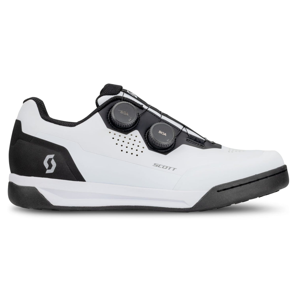 Zapatillas MTB Scott Volt Pro Clip Blanco/Negro #4