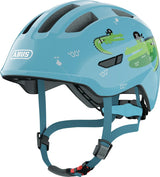 Abus Smiley 3.0 Barncykelhjälm Blue Croco