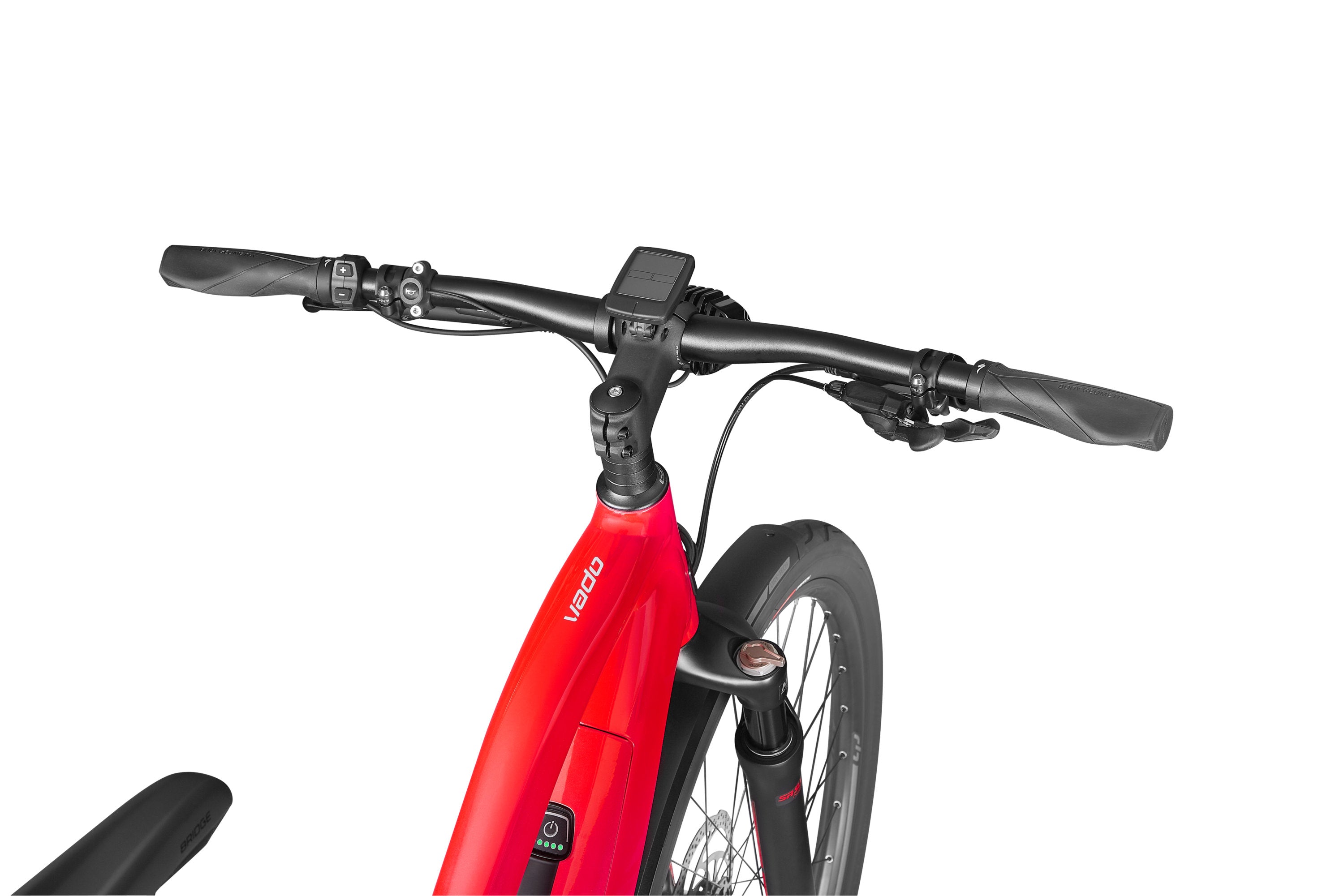 Bicicletas Electricas eUrbanas Specialized Turbo Vado 6.0 ST Flo Red W-Blue Ghost Pearl #5