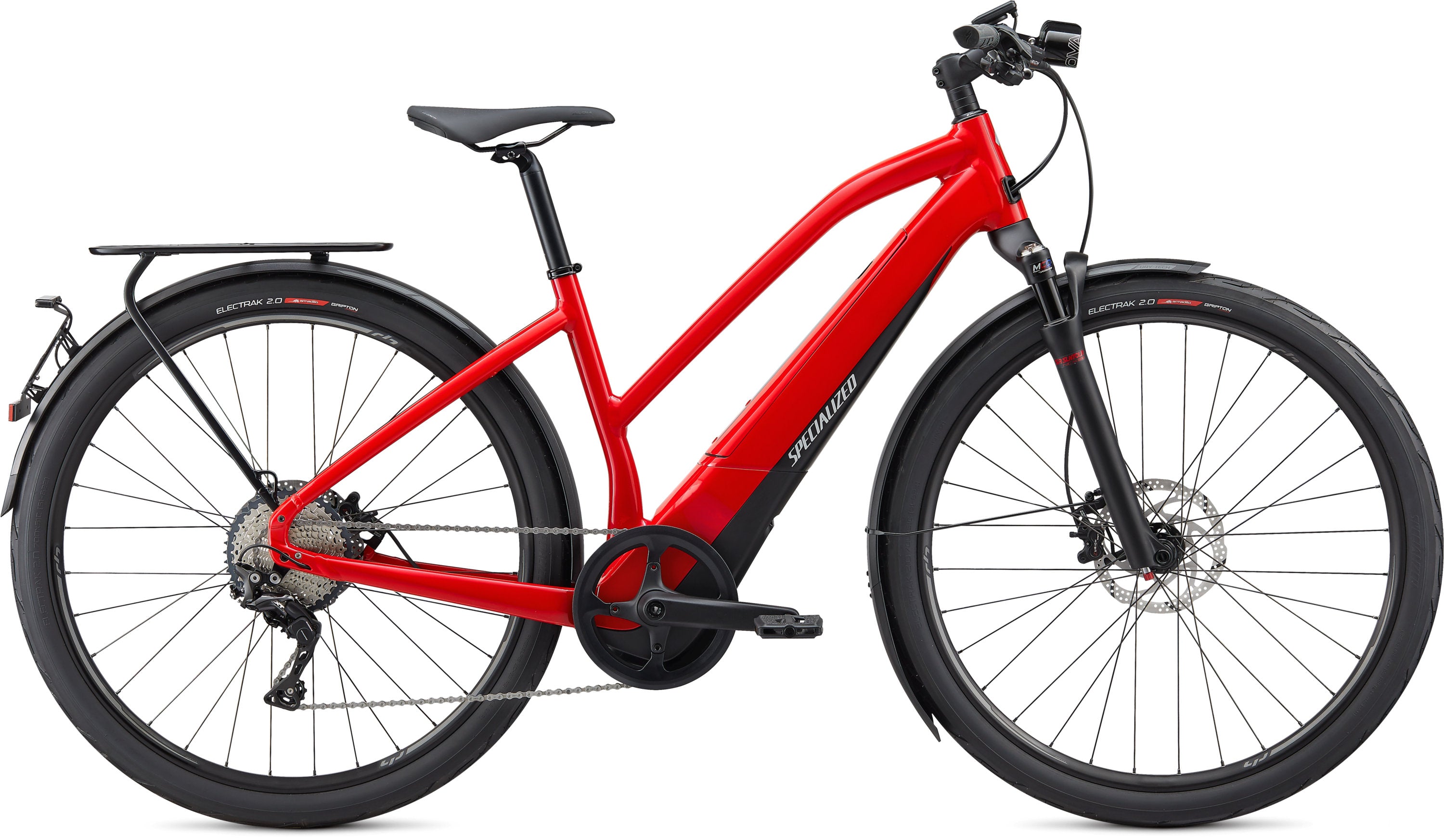 Bicicletas Electricas eUrbanas Specialized Turbo Vado 6.0 ST Flo Red W-Blue Ghost Pearl #2