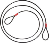 Abus Cable Seguridad Cobra 12/180 Negro