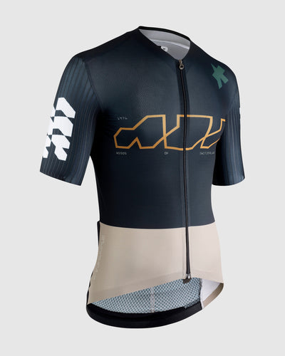 Maillot Manga Corta Assos Equipe RS Something To Say Excellence Blue #4