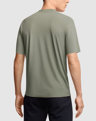 Camiseta Manga Corta Assos Tactical T5 Post Ride Hombre Edge Green #5