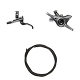 Hydraulic Disc Brake Kit Shimano XTR BR-M9200/BL-M9200 Fram/Vänster Resin Utan Fena/Adapter 1000mm Slang Svart