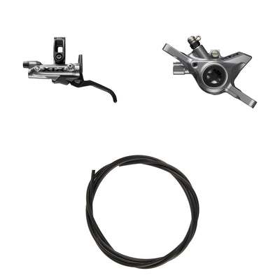 Kit Freno Disco Hidráulico Shimano XTR BR-M9200/BL-M9220 Delantero/Izquierdo Resina Sin Aletas/Adaptador Latiguillo 1000mm Negro #2