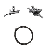 Hydraulic Disc Brake Kit Shimano XTR BR-M9200/BL-M9220 Bak/Höger Resin Non-Finned/Adapter 1700mm Slang Svart