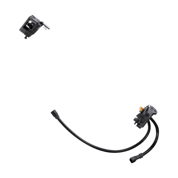 Portabatería Shimano Steps BM-E8035 Bombín 250mm Gen. 1 Sin Orificio Llave Negro