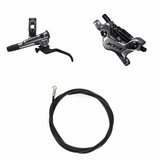 Hydraulic Disc Brake Kit Shimano XTR BR-M9120/BL-M9120 Fram/Vänster Metall med fena Utan Adapter 1000mm Slang Svart
