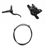 Hydraulic Disc Brake Kit Shimano BR-MT410/BL-MT401 Fram/Vänster Resin Utan Fena/Adapter 1000mm Slang Svart