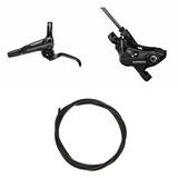 Hydraulic Disc Brake Kit Shimano BR-MT501/BR-MT520 Fram/Vänster Resin Utan Fena/Adapter 1000mm Slang Svart