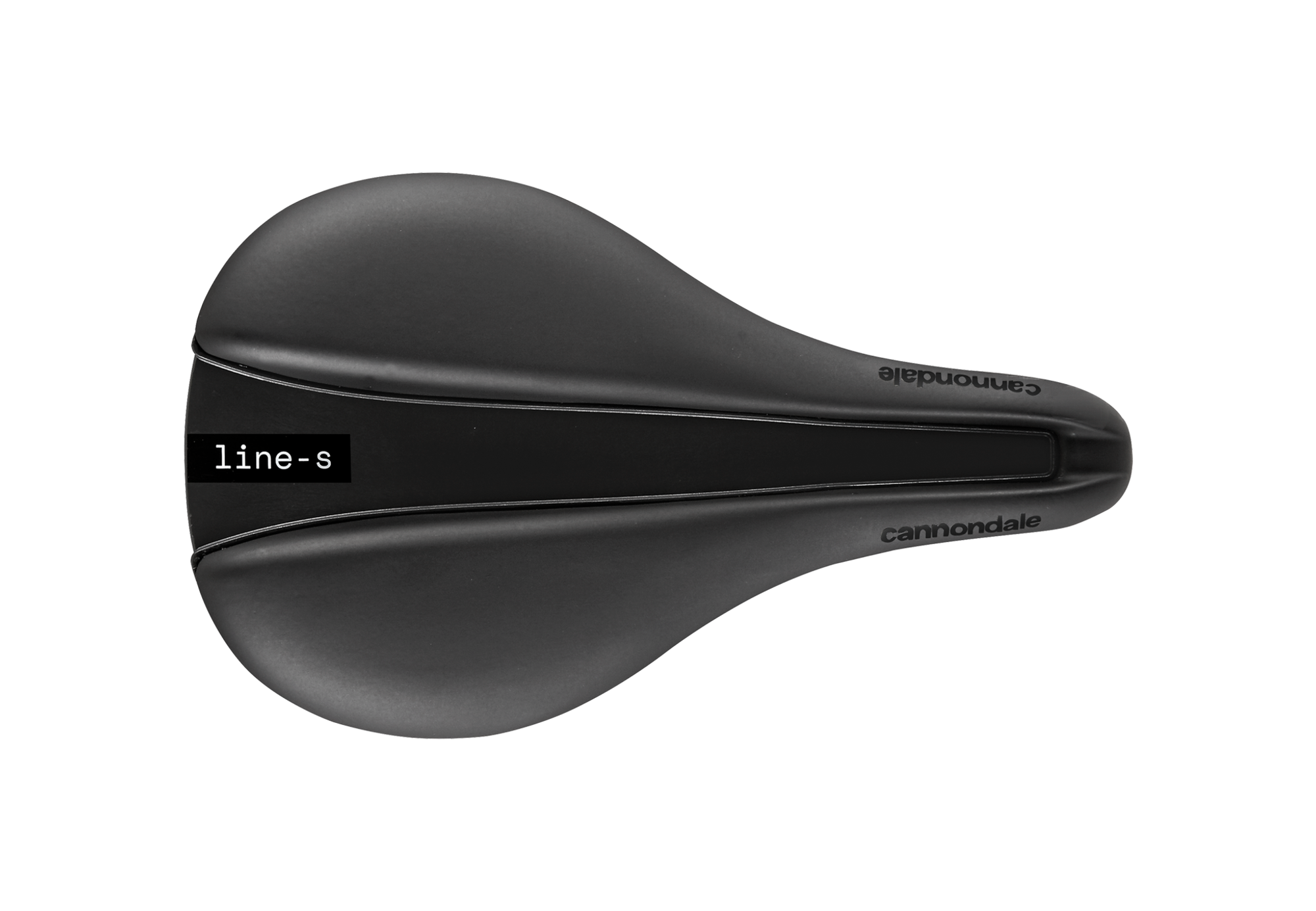 Cannondale Sillín Line S Acero Plano Negro