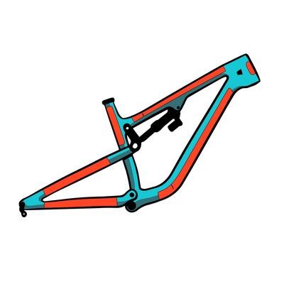 Kit Universal Protección 60% RideWrap Mtb Doble Suspension Brillo