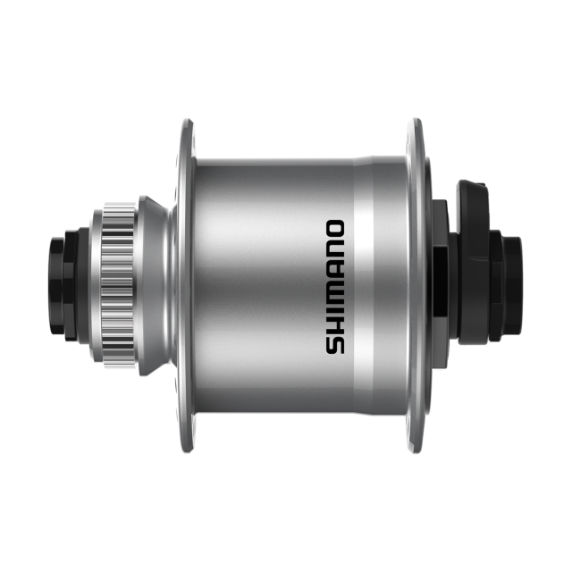 Buje Dinamo Shimano DH-UR708-3D 6V/3W Freno Disco 100/36 Plata
