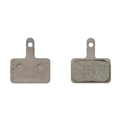 Pastilla Freno Disco Shimano BP-B05S-RX Resina Sin Aleta Gris 1 Par