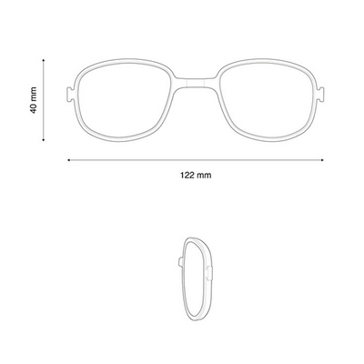Clip RX Shimano ESMCERXCLIP4 Transparente #3