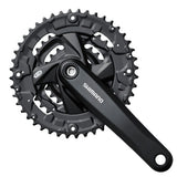 Vevparti Shimano FC-M371 Square 44/32/22t 9s Vevlager Svart