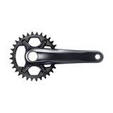 Vevarmar Shimano Deore XT FC-M8100-1 Hollowtech II 12s Utan Vevlager Svart