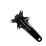 Vevparti Shimano Dura Ace FC-R9200-P 12s utan kedjekrans Svart