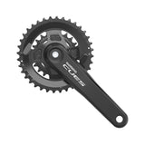 Vevparti Shimano Cues FC-U4010-2 36/22t 9/10/11v Utan Vevlager Svart