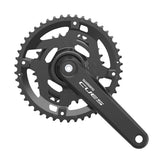 Vevparti Shimano Cues FC-U4010-2 46/30t 9/10/11v Utan Vevlager Med Kedjeskydd Svart