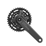 Vevparti Shimano Cues FC-U6000-2B 36/22t 9/10/11s Utan Vevlager Svart