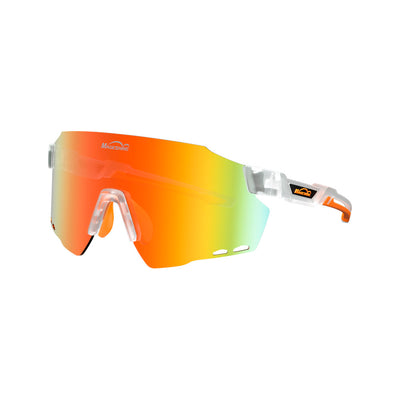 Gafas Magicshine Windbreaker Classic Blanco/Naranja