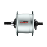 Dynamo Hub Shimano DH-C6000 6V/2.4W Roller Brake Mutter 100/36 Silver