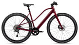 Elcyklar Orbea Vibe Mid H30 2024 Metallic Burgundy Red Gloss