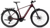 Elcyklar Orbea Kemen 10 2024 Dark Red Gloss/Matt