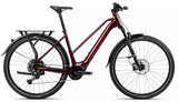 Elcyklar Orbea Kemen Mid 30 2024 Dark Red Gloss/Matt