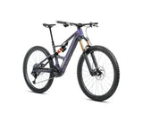 Elcyklar Orbea Rise Lt M-Team 630w 2025 Tanzanite Carbon View/Carbon Raw