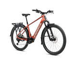 Elcyklar Orbea Kemen Adv 10 2025 Mars Red/Ivory White Gloss