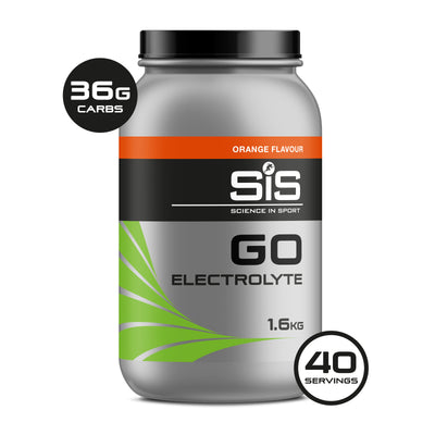 SIS GO Electrolito Bote Polvos 1.6kg Naranja #2