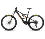 Elcyklar Orbea Rise LT M-Team 420W 2026 Cosmic Carbon View/Golden Sand Gloss