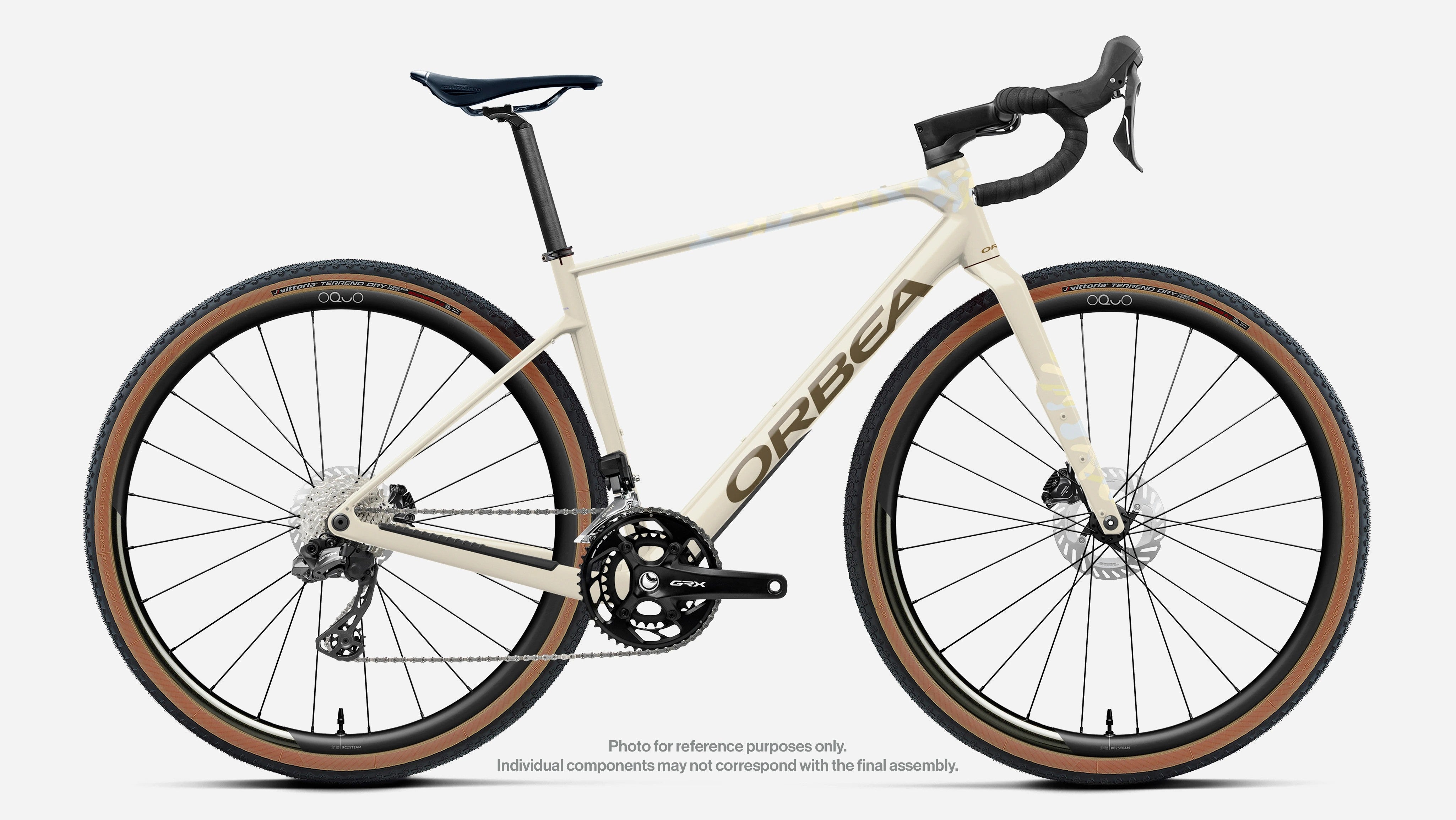 Orbea Terra H30 2027 Ivory White/Met. Olive Green Gloss